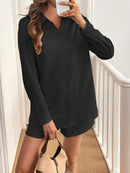 Conjunto Feminino Short e Blusa 100% Algodão Jasmine Preto