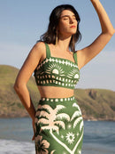 Conjunto Feminino Verde Galisteu