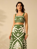 Conjunto Feminino Verde Galisteu