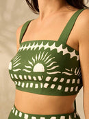 Conjunto Feminino Verde Galisteu
