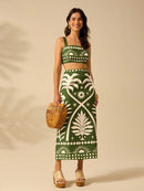 Conjunto Feminino Verde Galisteu