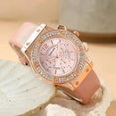 Relógio Feminino Cravejado + Bracelete