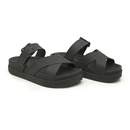 Sandália Papete Preto Fivela Alice Brizze